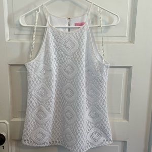 Lilly Pulitzer Reema Lace Halter Top